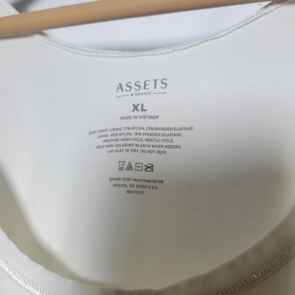 Assets by Spanx Off White Control Shapewear Tank Top - Picture 3 of 5
